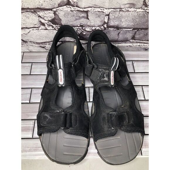 Rockport XCS Black Synthetic Sport Adjustable Strap Sandals Men Sz 13M US/47.5EU - Picture 2 of 16